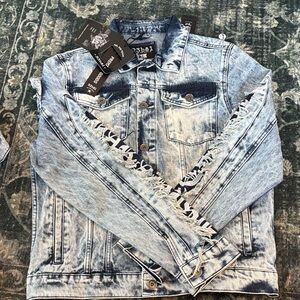 Distressed Denim Jacket